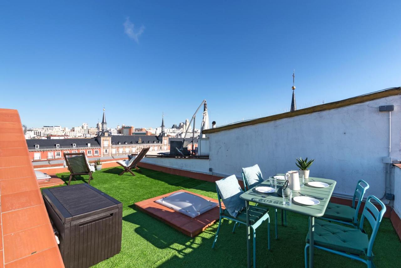 Historic Penthouse Plaza Mayor In מדריד מראה חיצוני תמונה