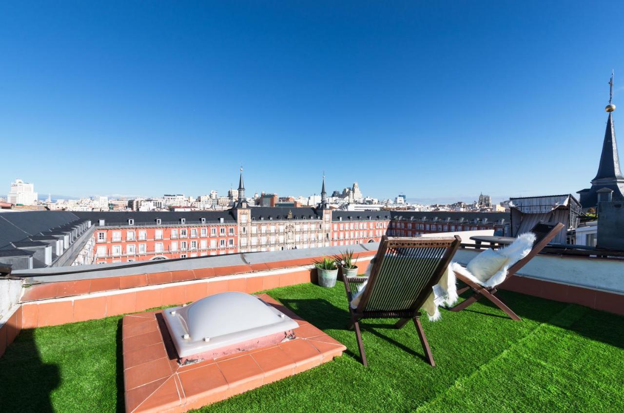 Historic Penthouse Plaza Mayor In מדריד מראה חיצוני תמונה