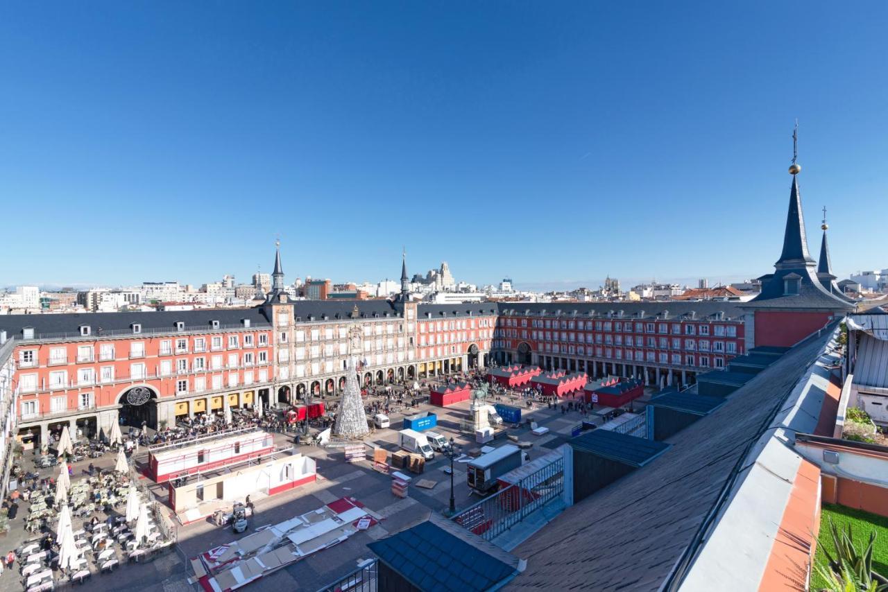 Historic Penthouse Plaza Mayor In מדריד מראה חיצוני תמונה