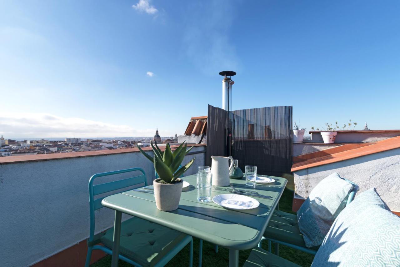 Historic Penthouse Plaza Mayor In מדריד מראה חיצוני תמונה